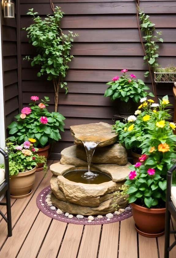 adding a water feature