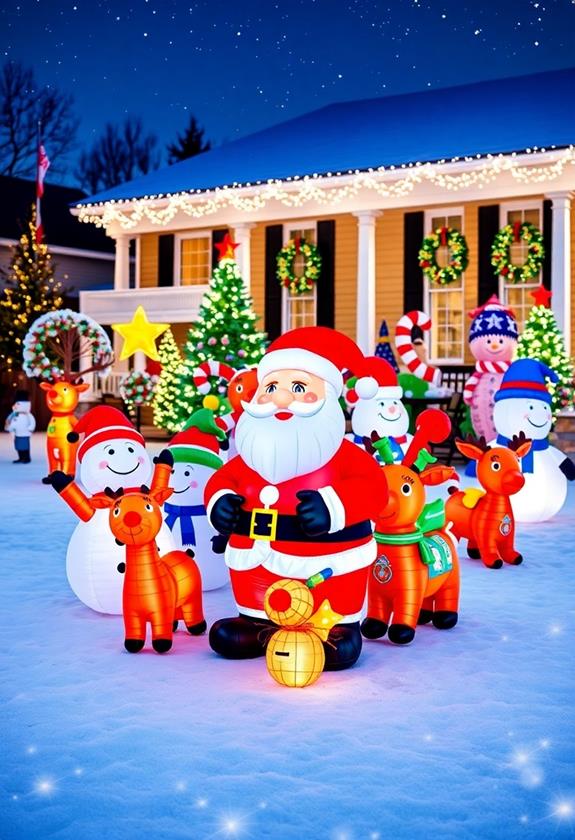 air filled animated figures