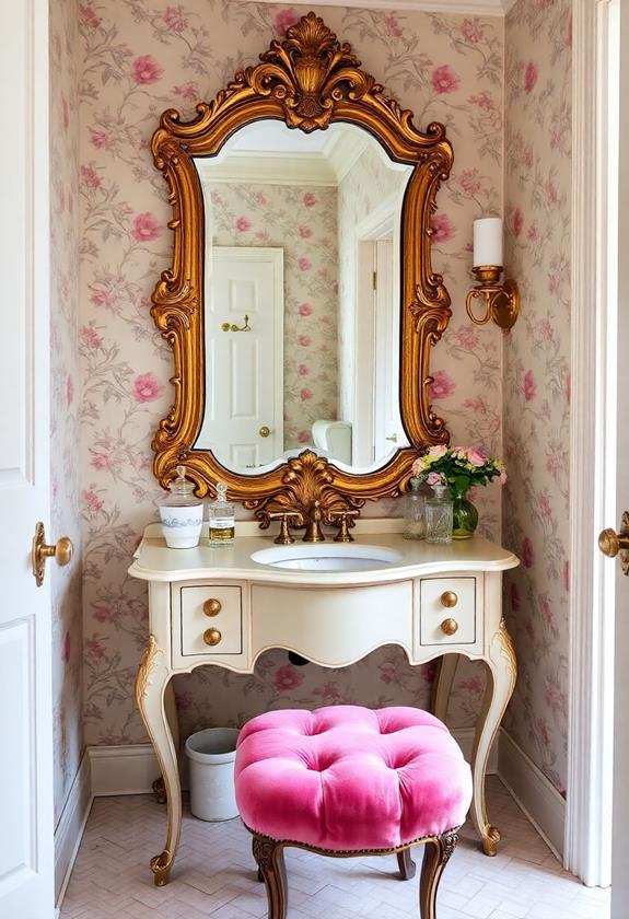 antique dressing table accessories