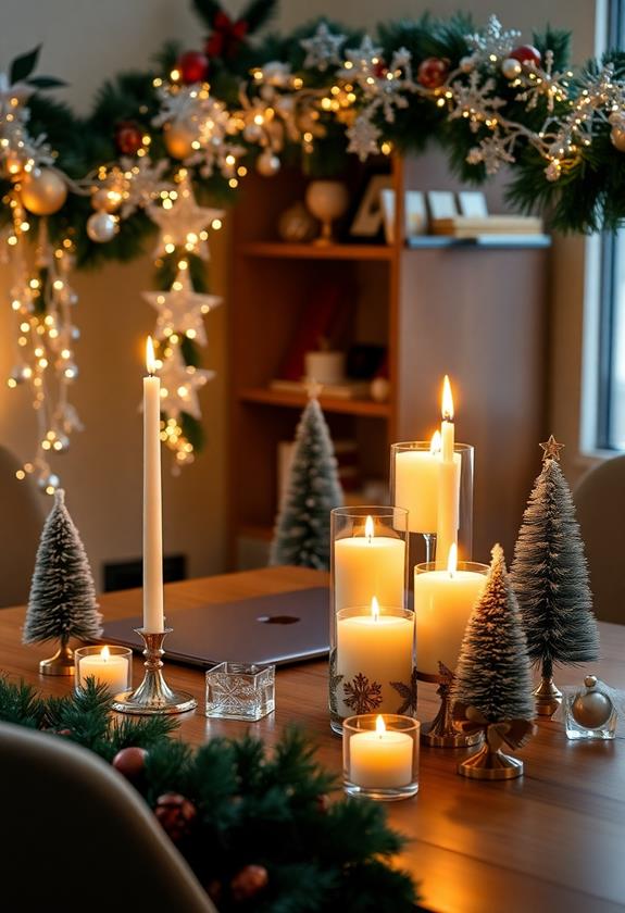 aromatic holiday candle collection