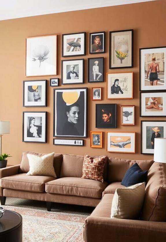 art display layout ideas