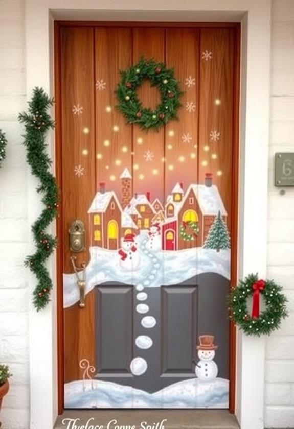 artisan crafted festive artwork