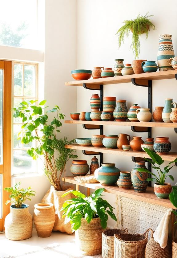 artisan made pottery creations