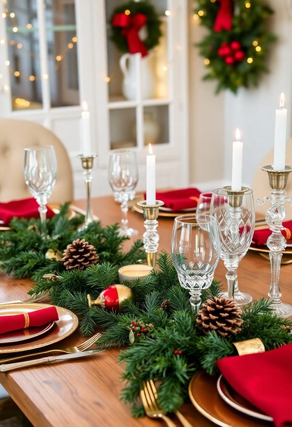 artistic dining arrangements ideas