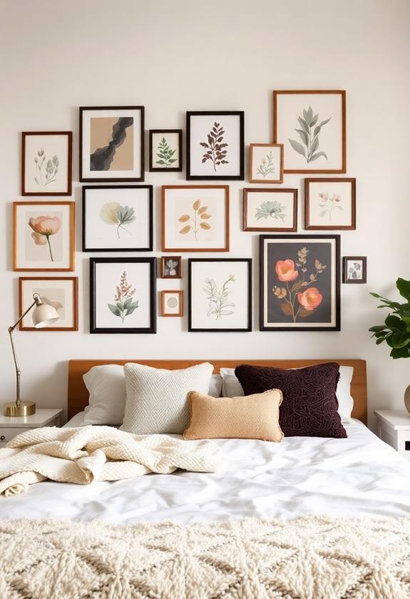 artistic display of memories