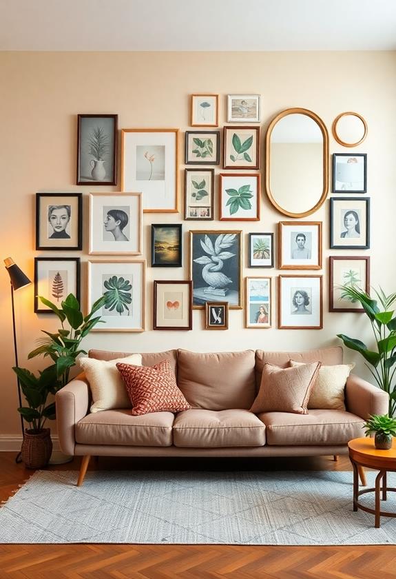 artistic home display inspiration