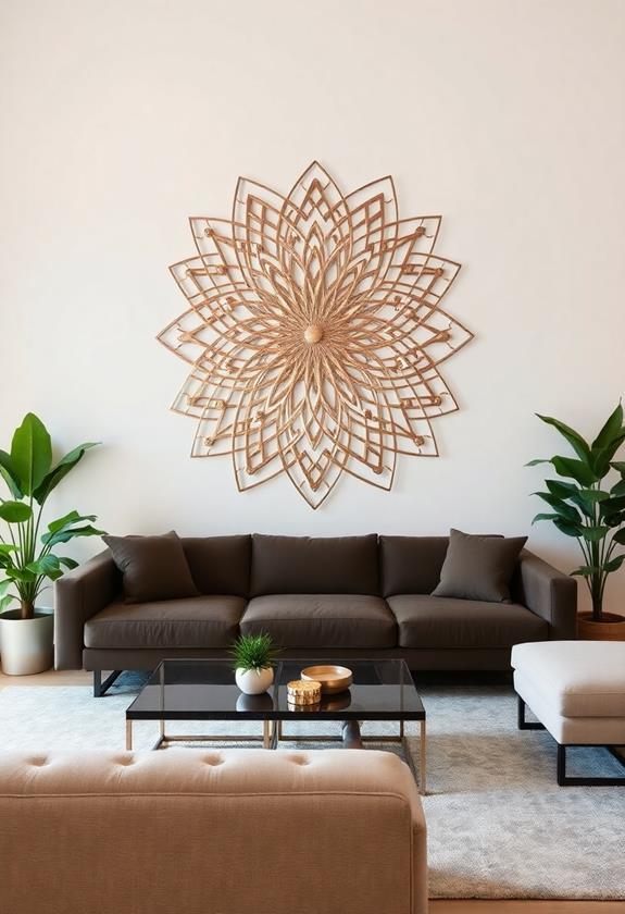 artistic metal wall decor