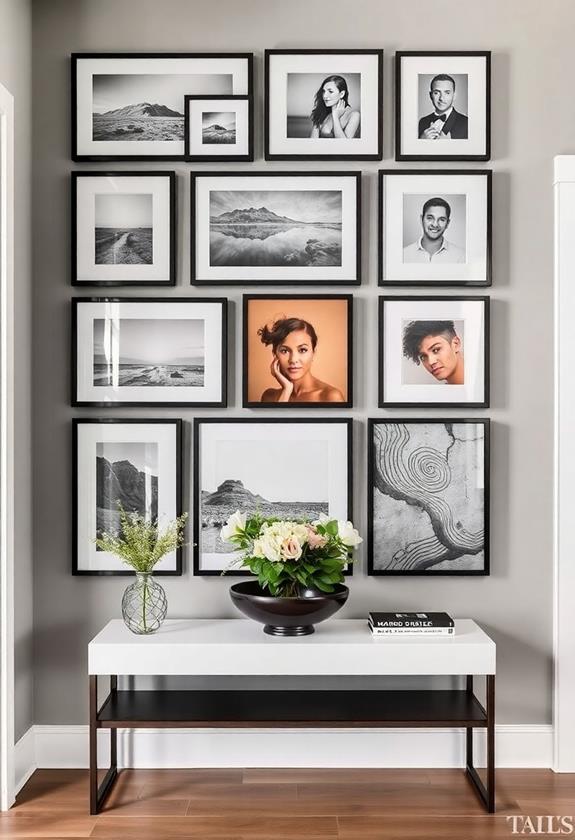 artistic picture displayed elegantly