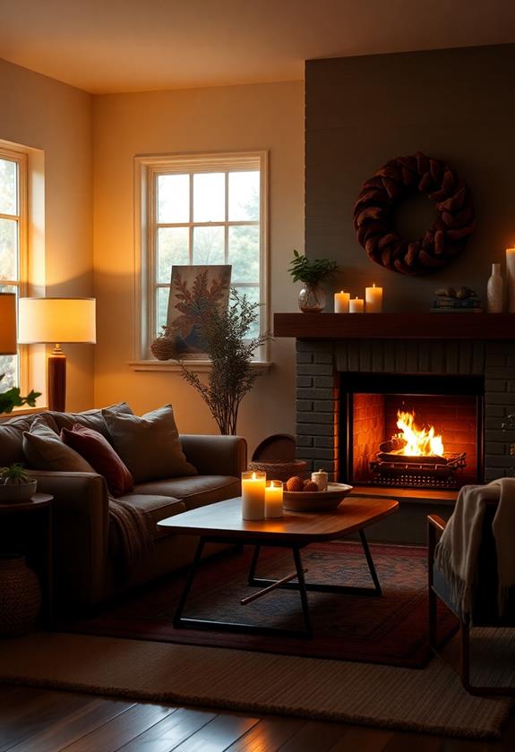 atmospheric dimmed illumination