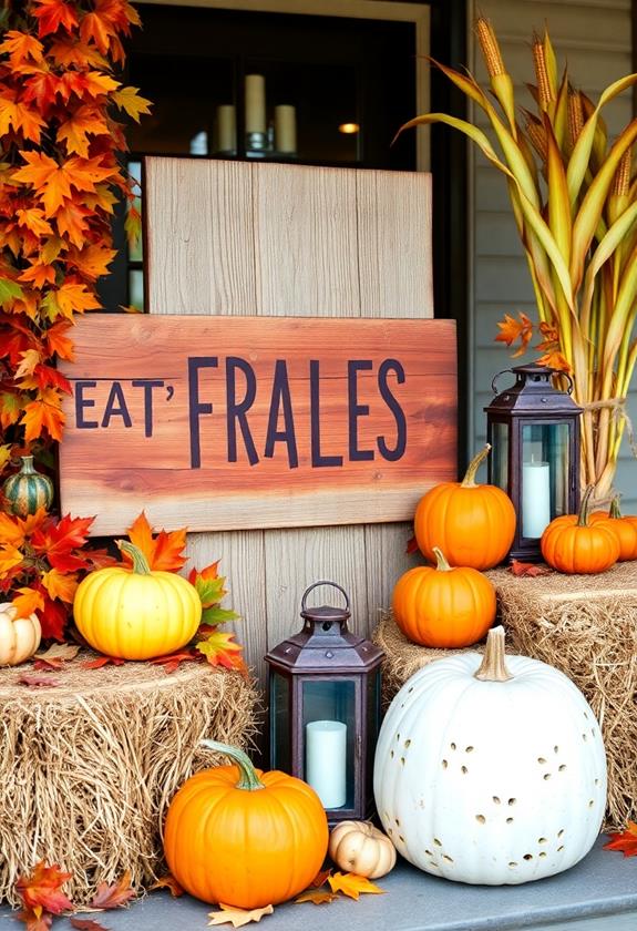 autumn festival promotional displays