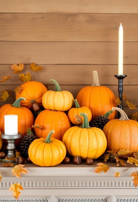 autumn harvest pumpkin showcase