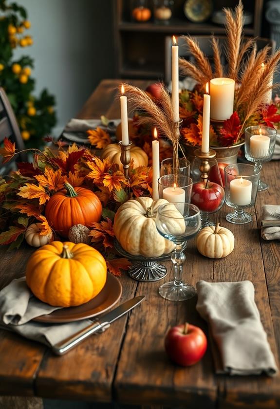 autumn s bountiful produce display