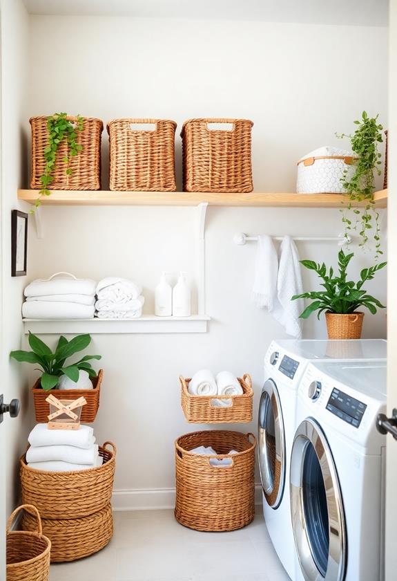 baskets for organized storage