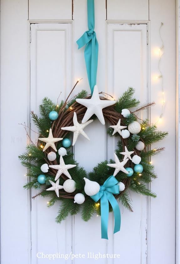 beachside holiday spirit