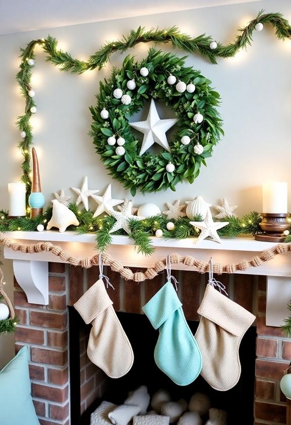 beachy holiday spirit