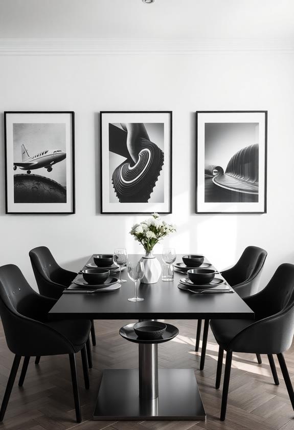 black and white imagery