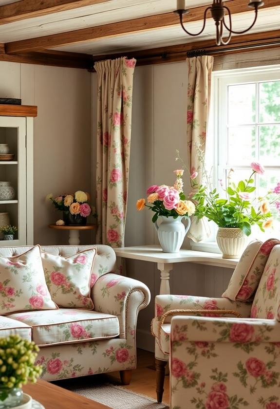 blooming patterned textiles collection