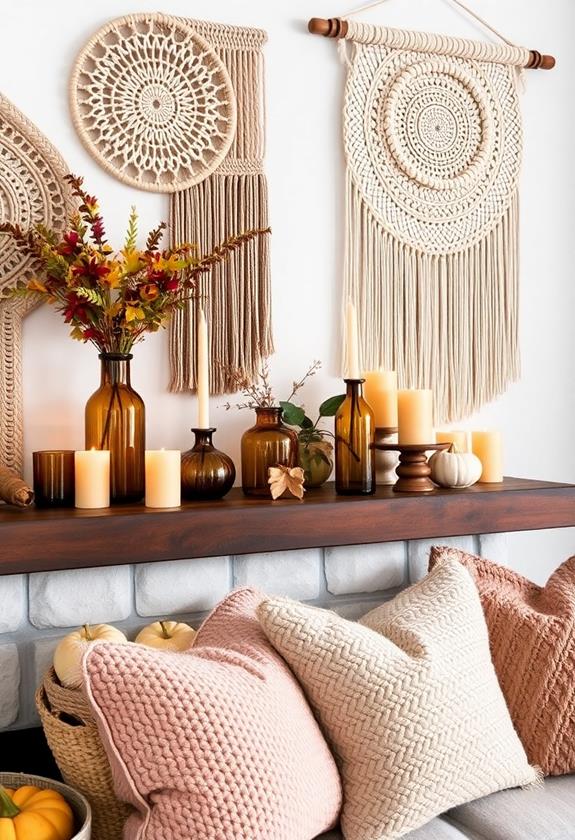 bohemian style with macram