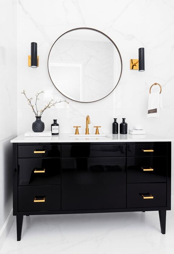 bold black elegance statement