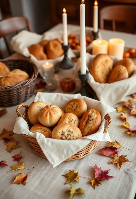 bread baskets woven beautifully