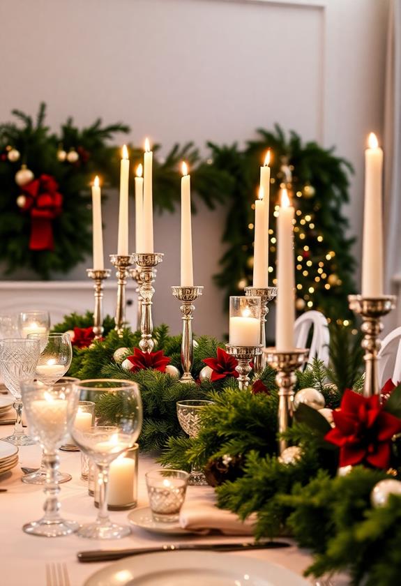 candlelit elegant atmosphere