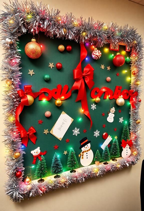 celebratory notice display board