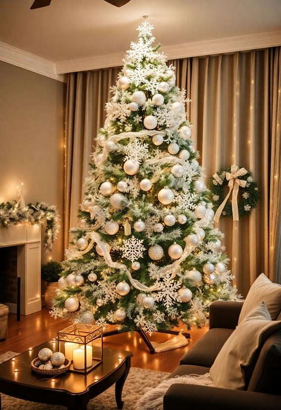 charming icy seasonal landscape