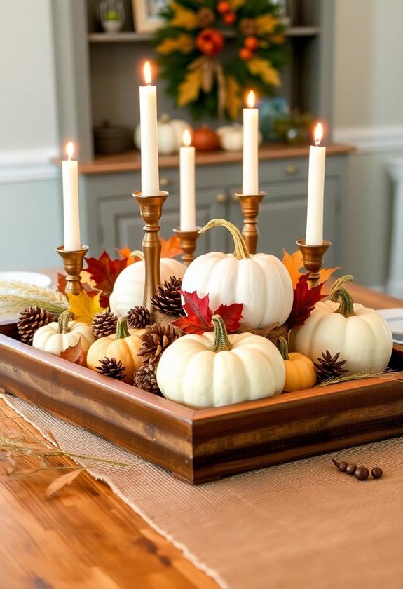 charming natural table decor