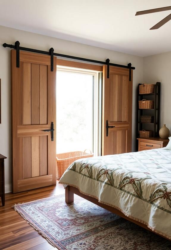 charming rustic barn doors