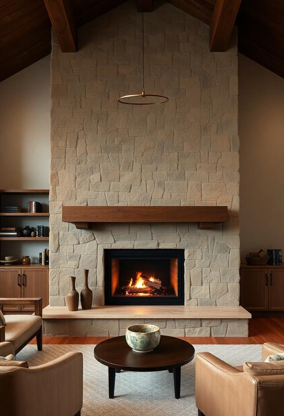 charming rustic beam aesthetics