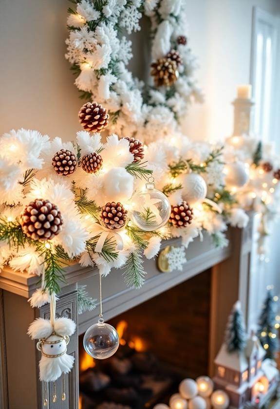 charming winter landscape scene