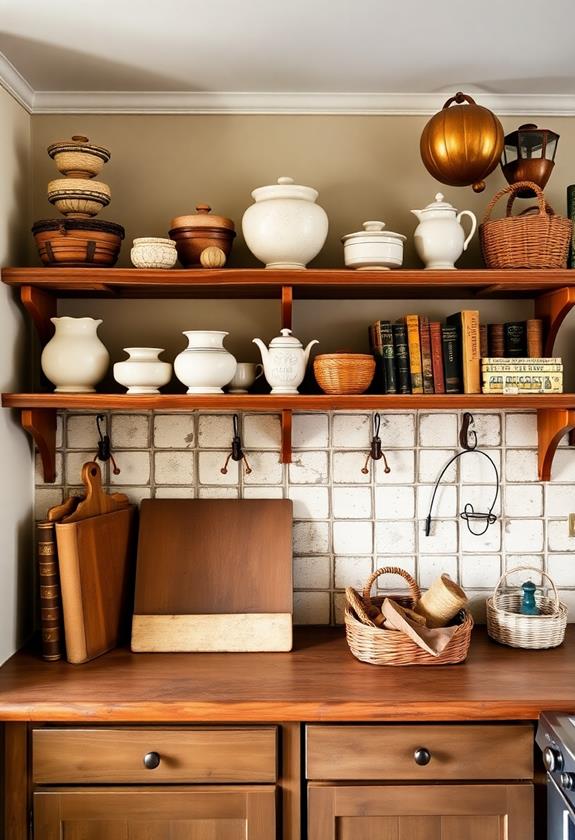 charming wooden storage solution