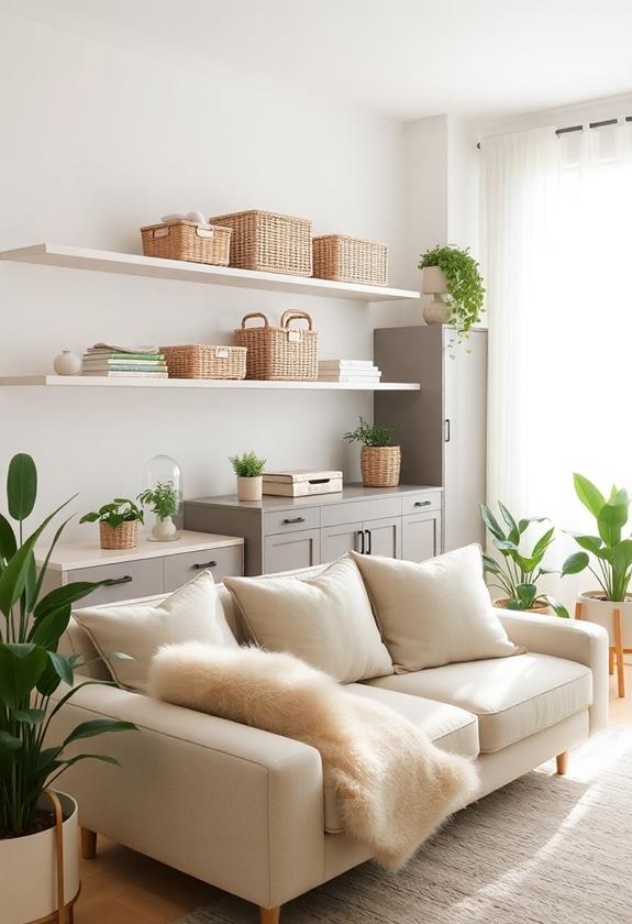 chic and functional organization