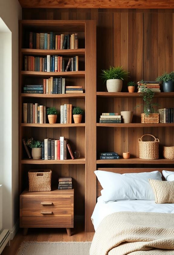 chic rustic storage solutions