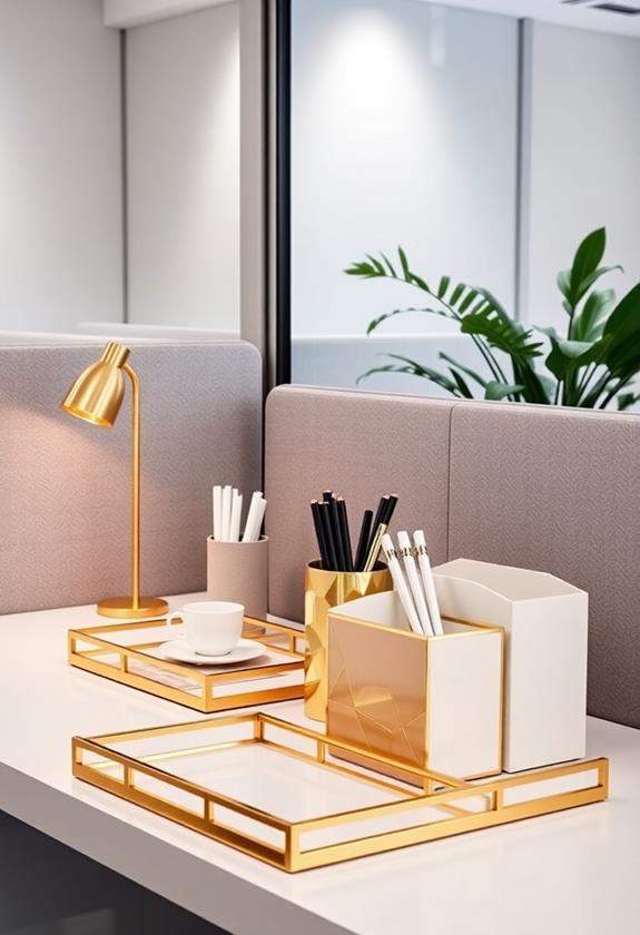 chic workspace organization solutions