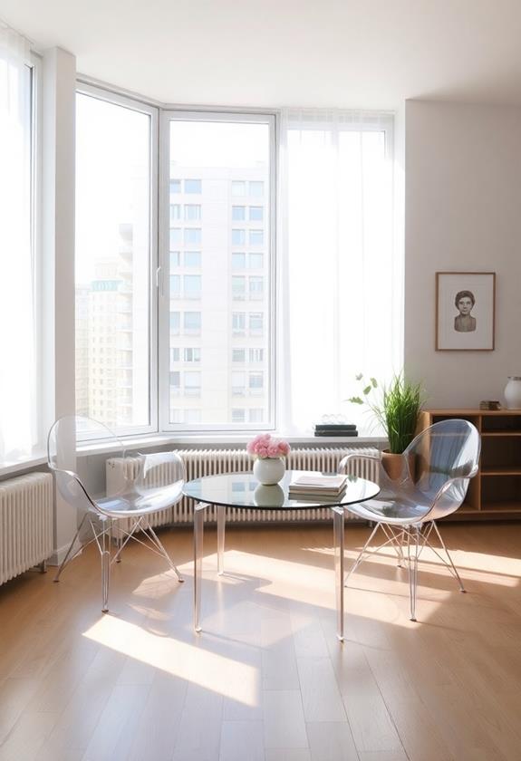 choose clear furniture options