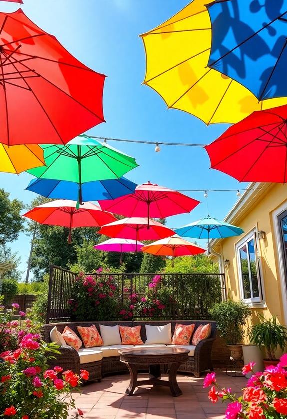 colorful outdoor shade solutions