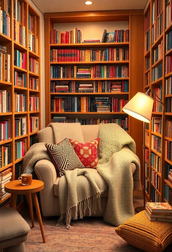 comfortable literary escape zone