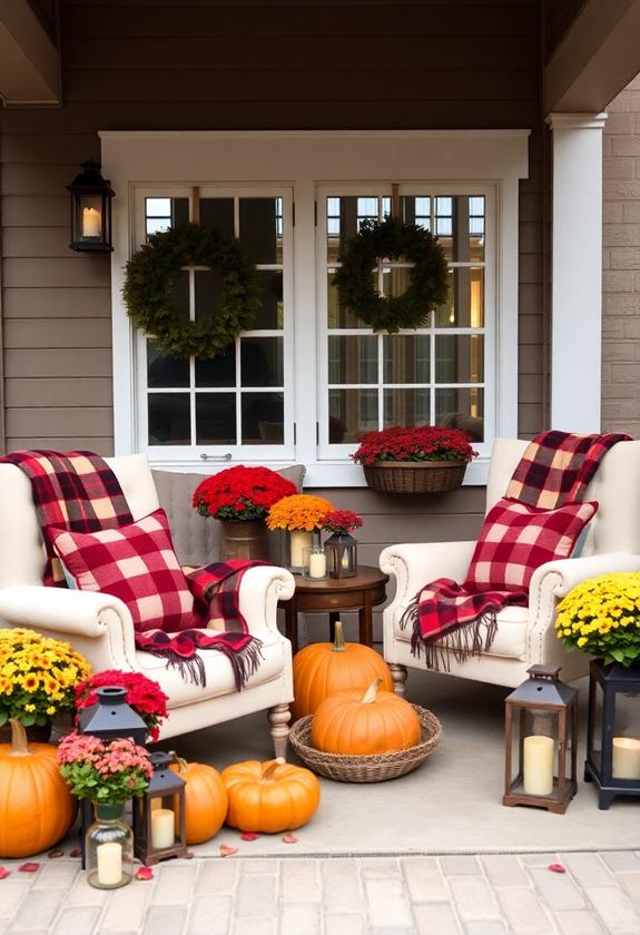 comfortable lounge area