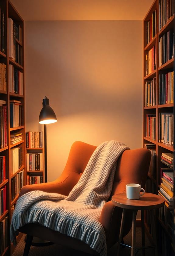 comfortable reading space design