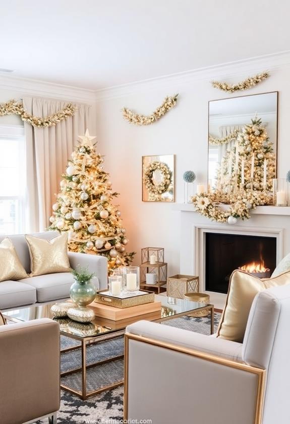 contemporary shiny materials