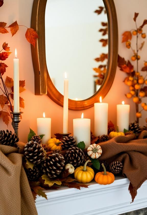 cozy ambiance with candles