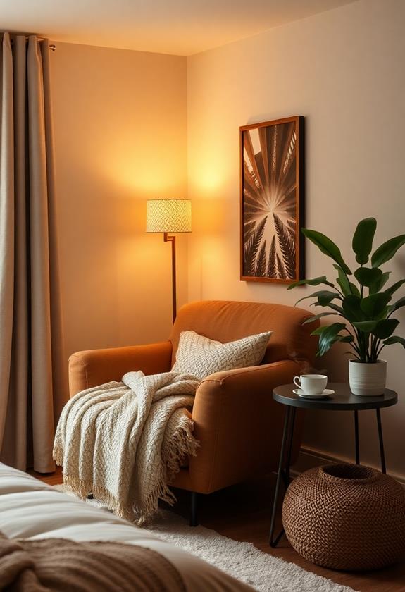 cozy armchair addition needed