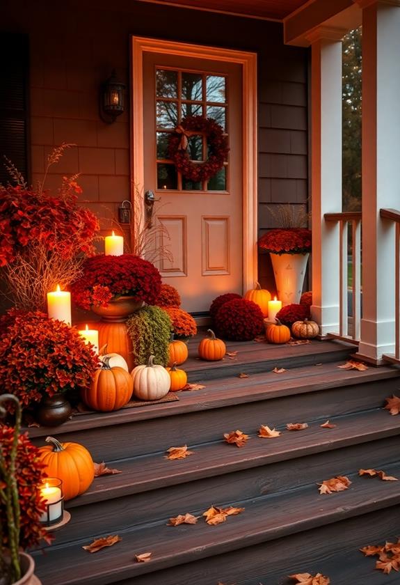 cozy fall candle vibes