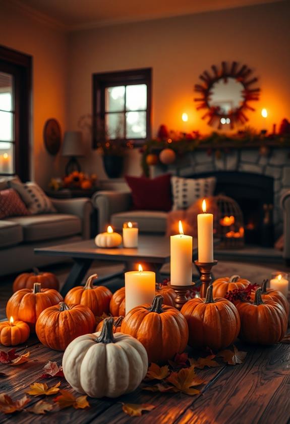 cozy fall fragrance experience