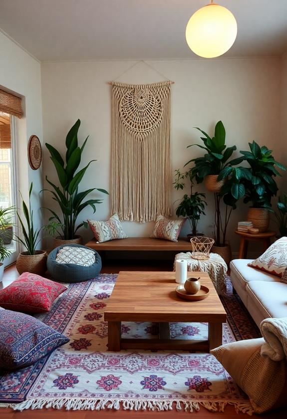 cozy informal lounge spaces