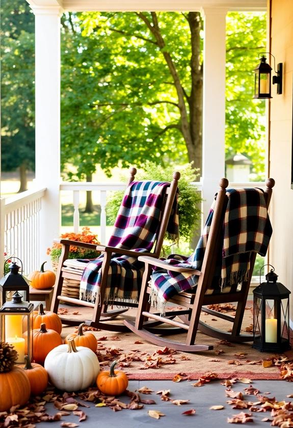 cozy plaid blanket throws