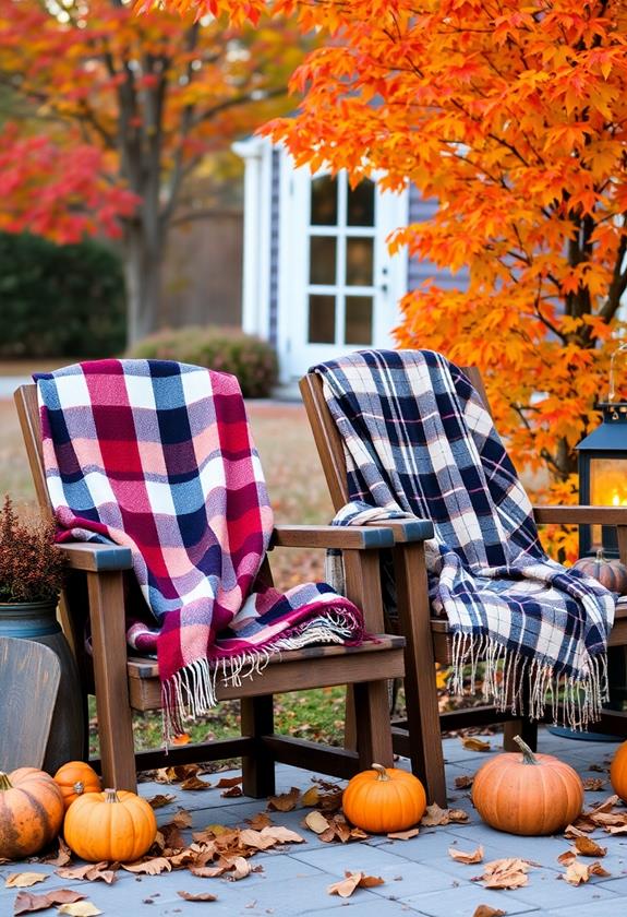 cozy plaid textile collection