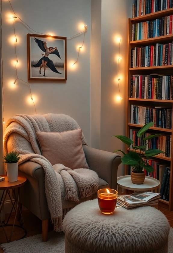 cozy reading nook addition