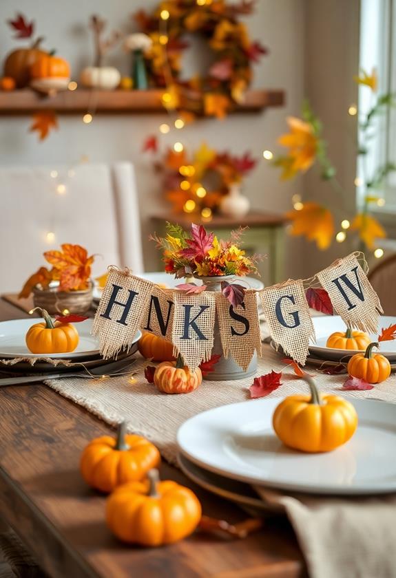 craft your thanksgiving banners